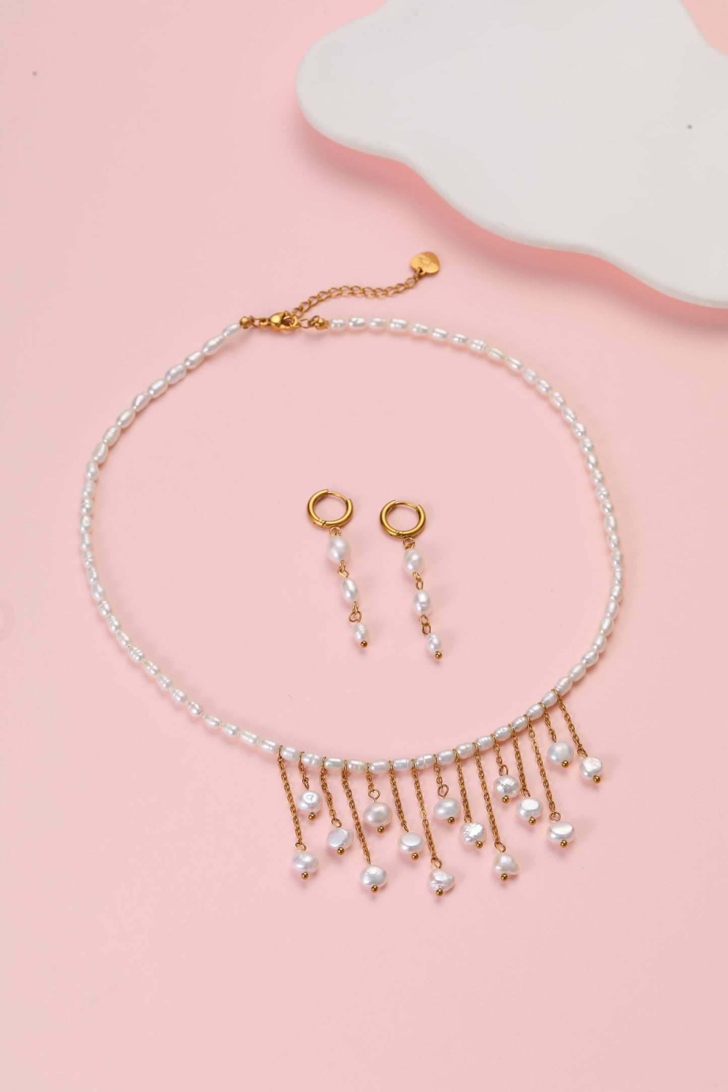 Maui Pearl Cascade Earrings