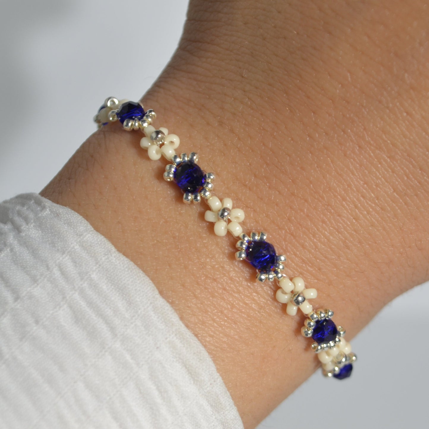 Regal Blue Blossom Bracelet