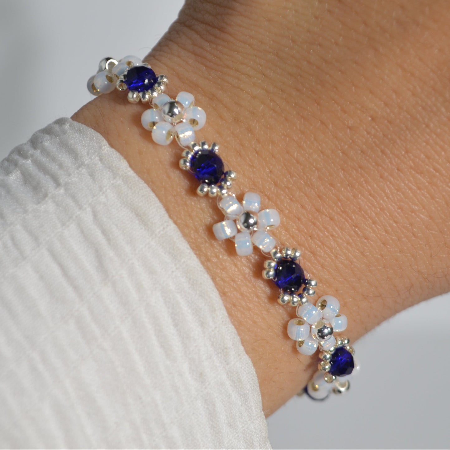 Regal Blue Bloom Bracelet