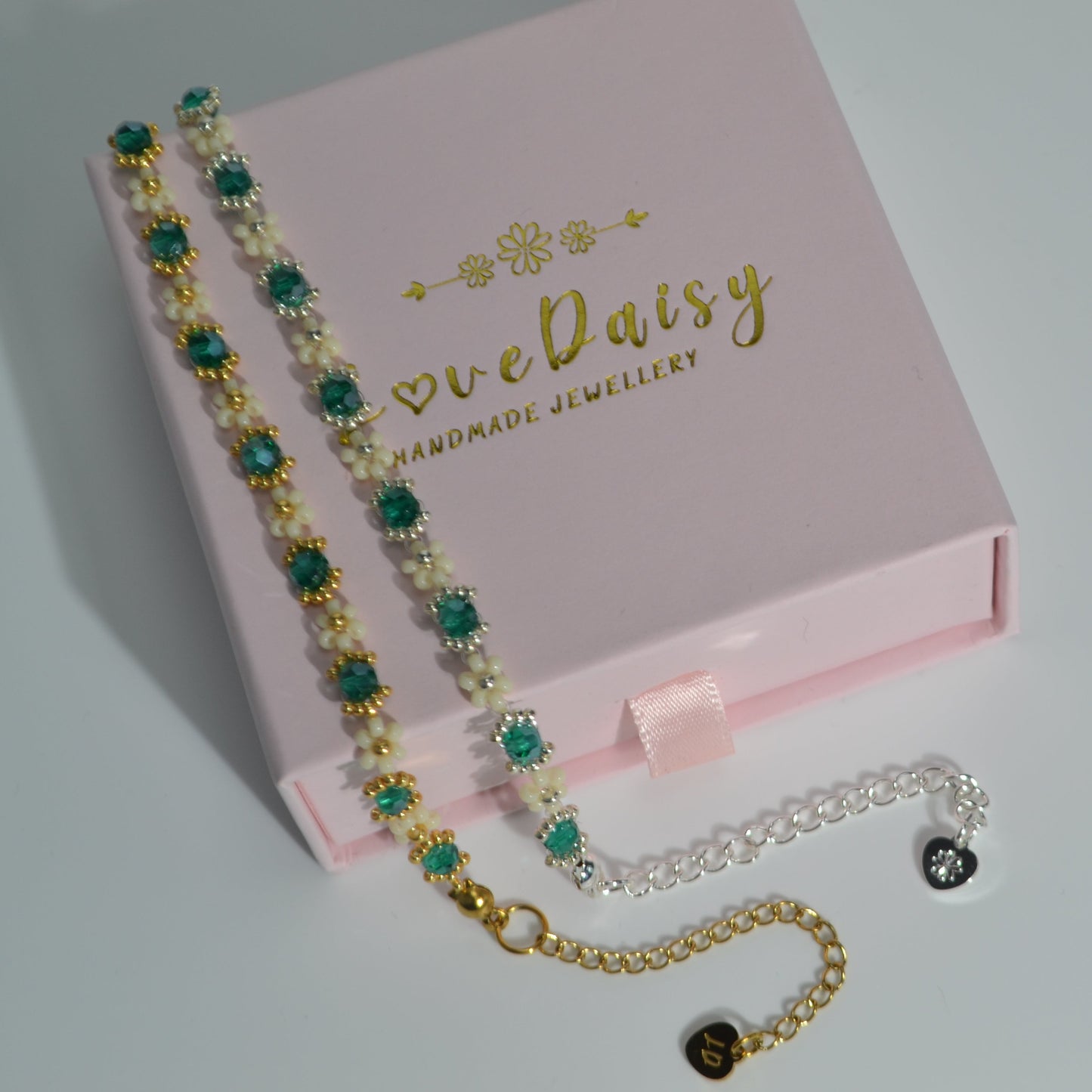Imperial Green Blossom Bracelet