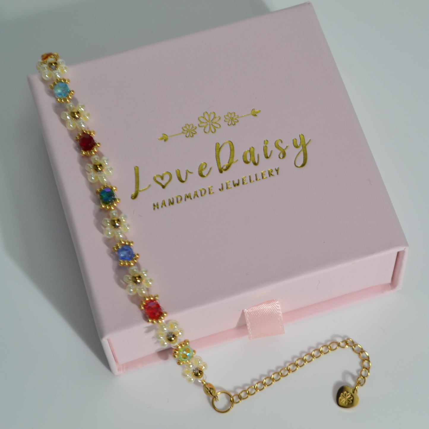 Rainbow Meadow Bloom Bracelet