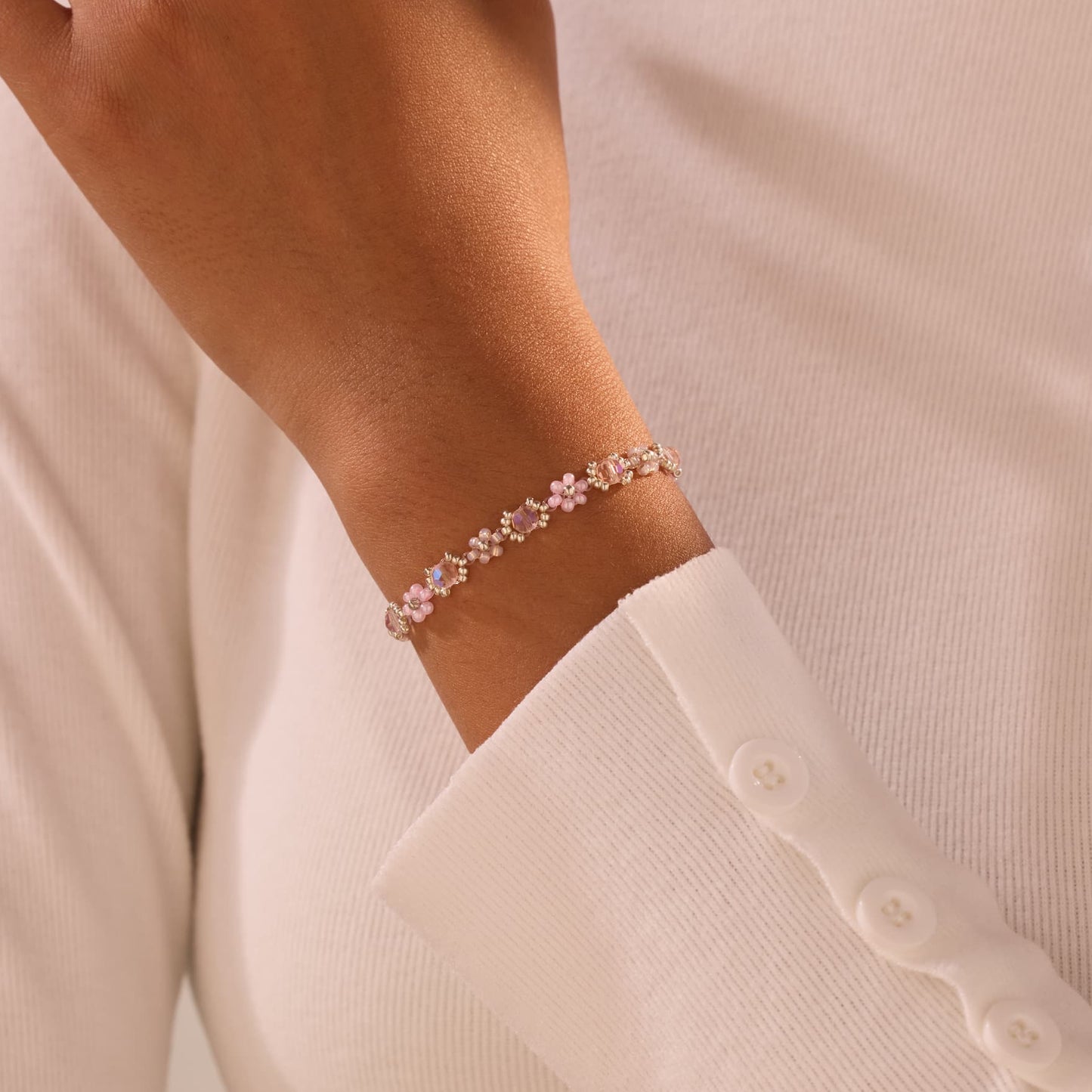 Periwinkle Blossom Bracelet