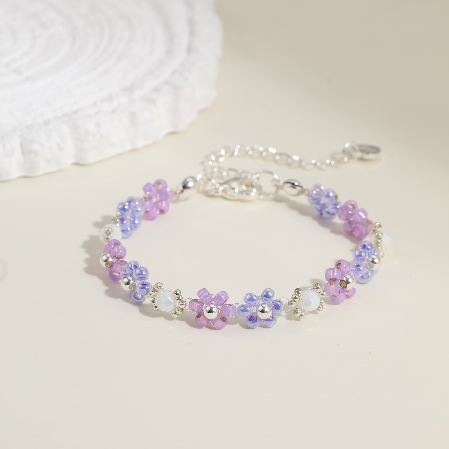 Lavender Love Bloom Bracelet