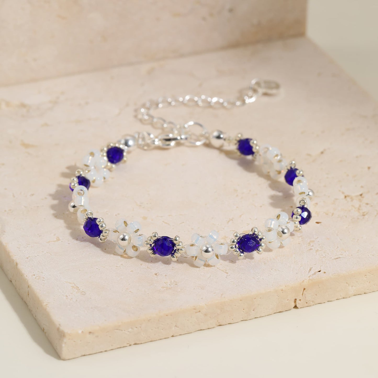 Regal Blue Bloom Bracelet