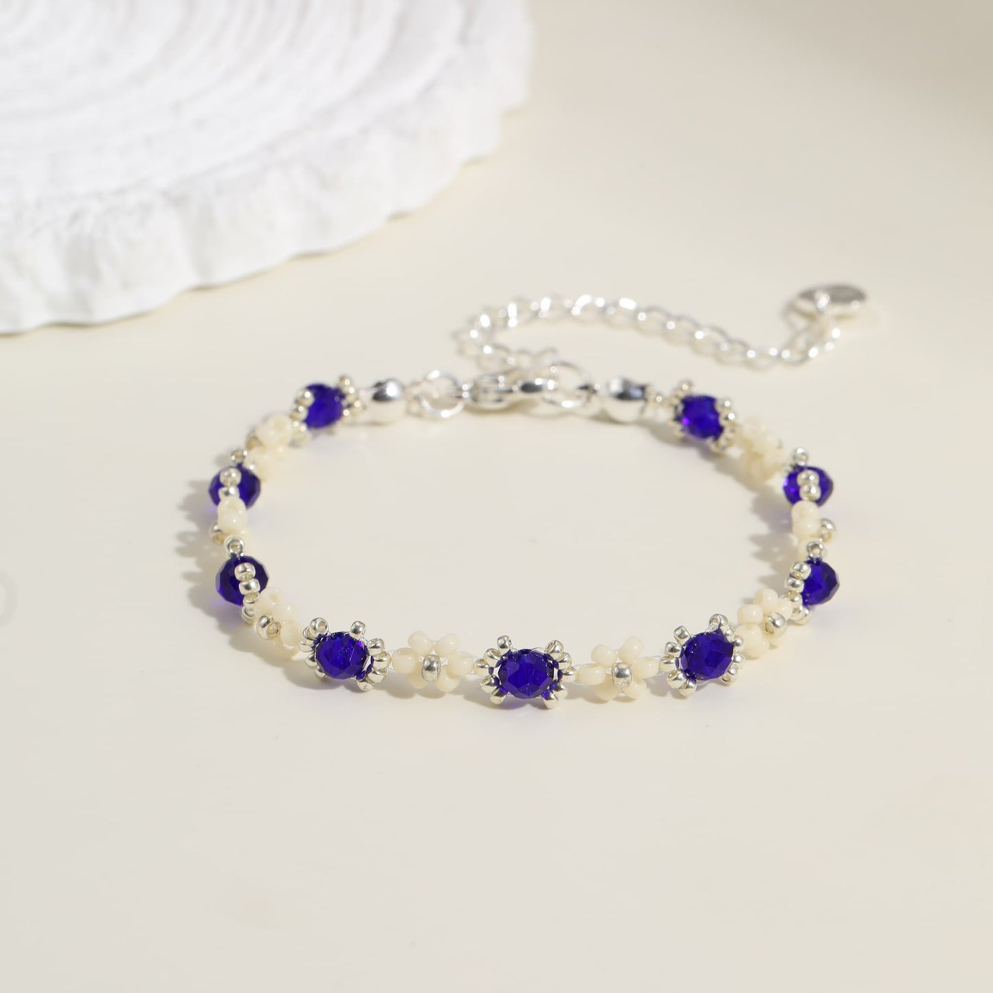 Regal Blue Blossom Bracelet
