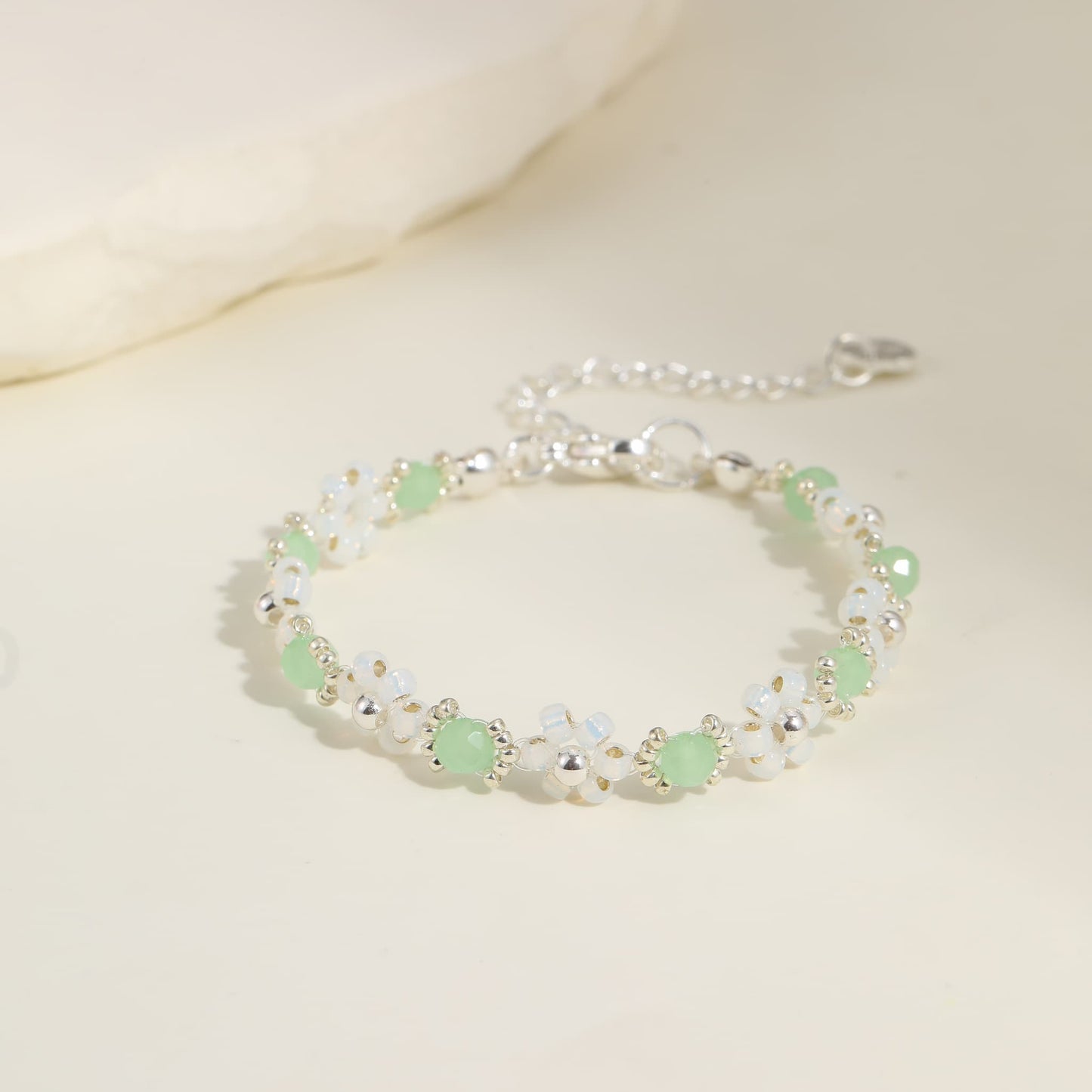 Soft Grass Bloom Bracelet