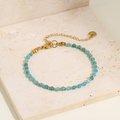 Natural Gemstone Beaded Bracelets