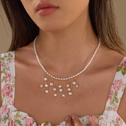 Cove Cascade Pearl Necklace
