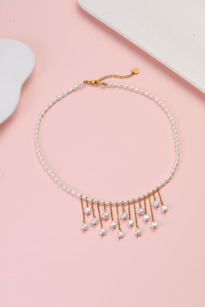 Cove Cascade Pearl Necklace