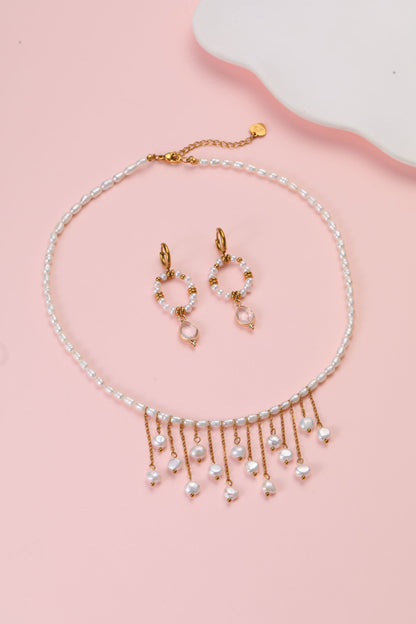 Cove Cascade Pearl Necklace