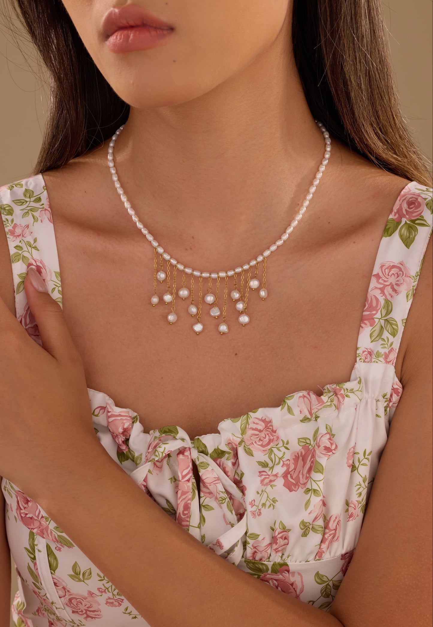Cove Cascade Pearl Necklace
