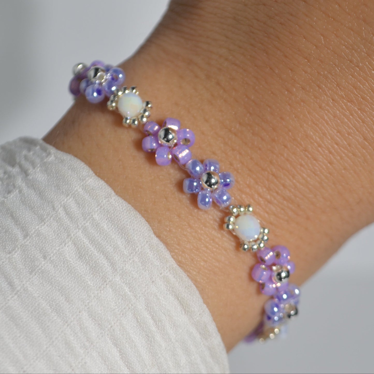 Lavender Love Bloom Bracelet