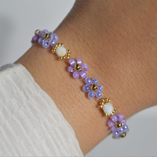 Lavender Love Bloom Bracelet