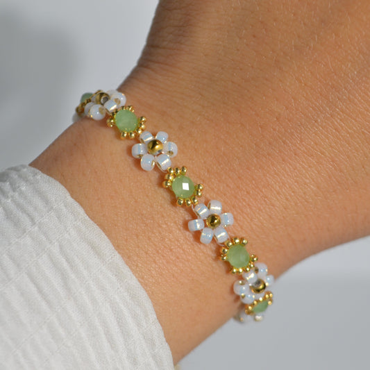 Soft Grass Bloom Bracelet