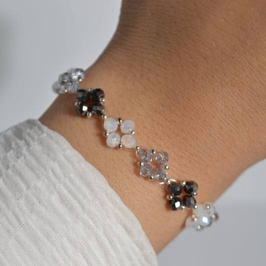 Luna Crystal Beaded Bracelet