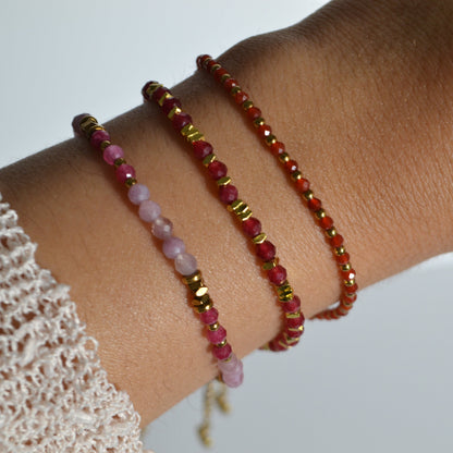 Forever Yours Natural Stone Beaded Bracelets