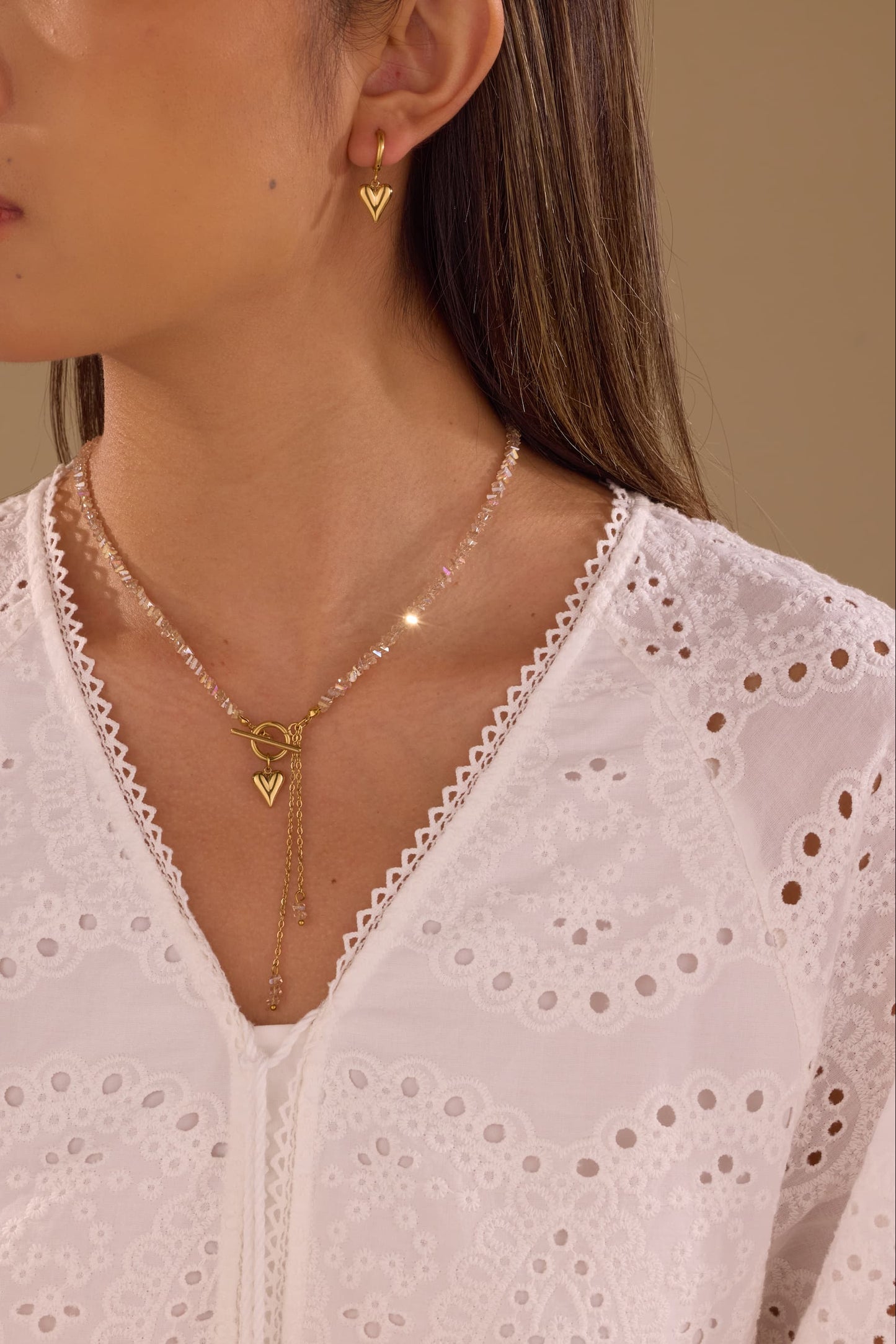 Golden Hour Lariat Necklace