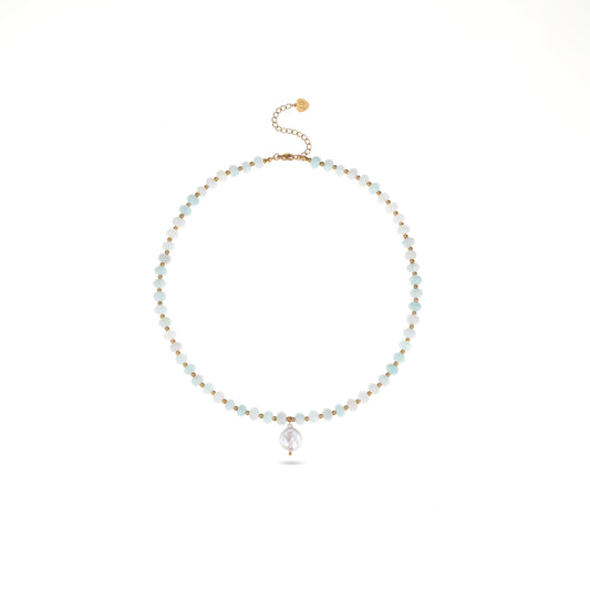 Oceana Aquamarine Necklace