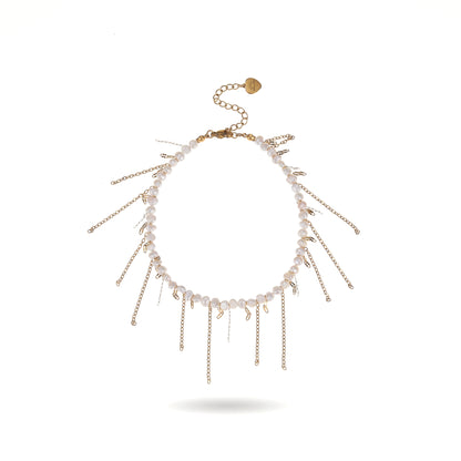 Pearl Cascade Anklet