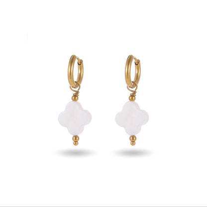 Santorini Clover Drop Earrings