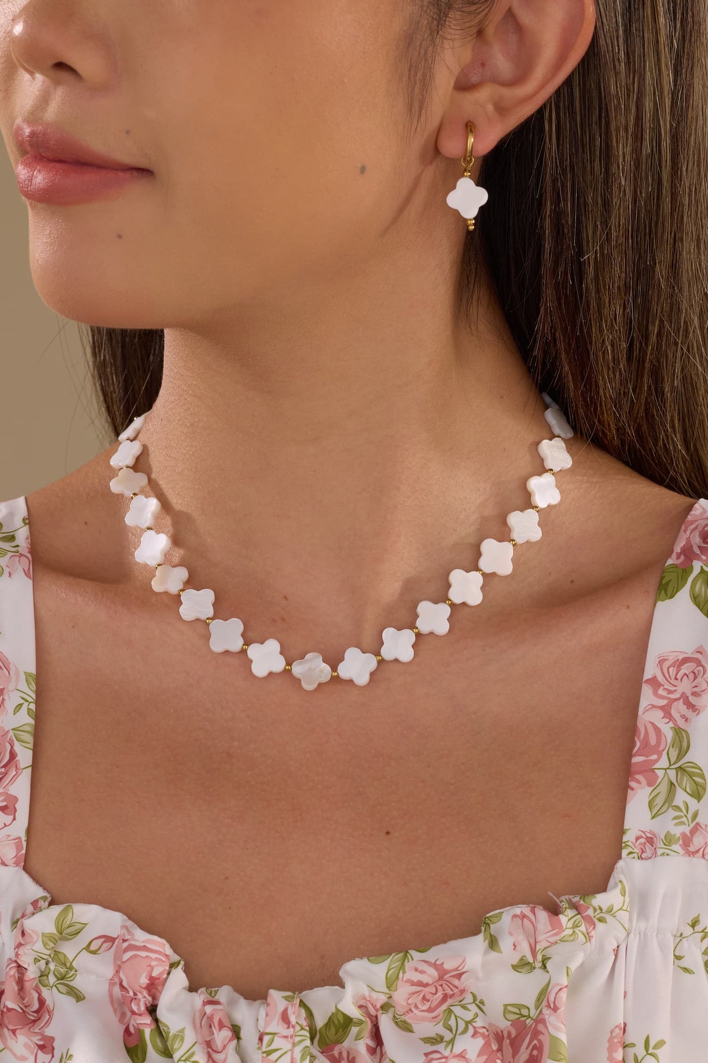 Santorini Clover Necklace