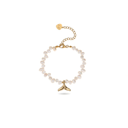 Sea Pebbles Pearl Bracelet
