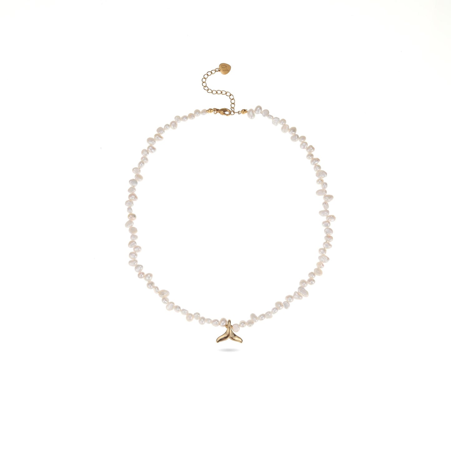 Sea Pebbles Pearl Necklace