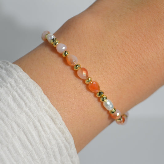 Freshwater Pearl Beaded Bracelet