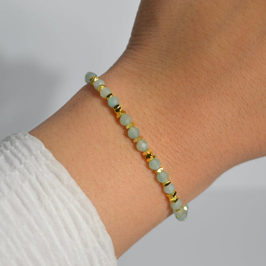 Amazonite Natural Stone Beaded Bracelet