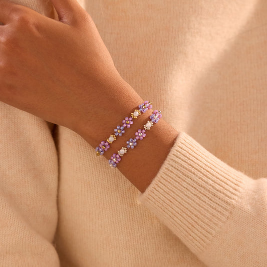 Lavender Love Bloom Bracelet