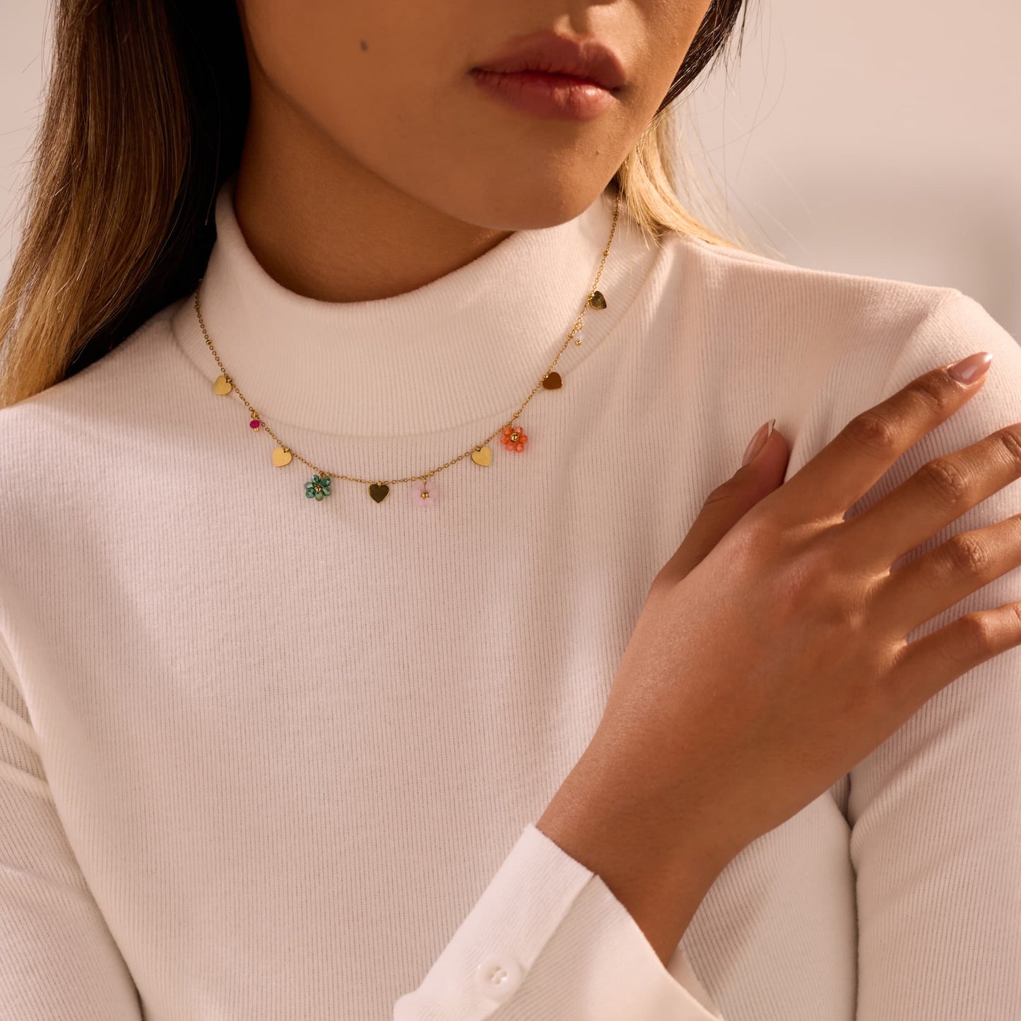 Love Daisy Chain Necklace