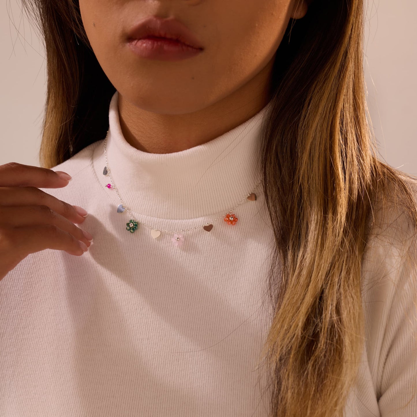 Love Daisy Chain Necklace