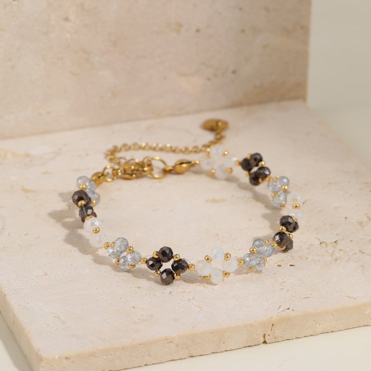 Luna Crystal Beaded Bracelet