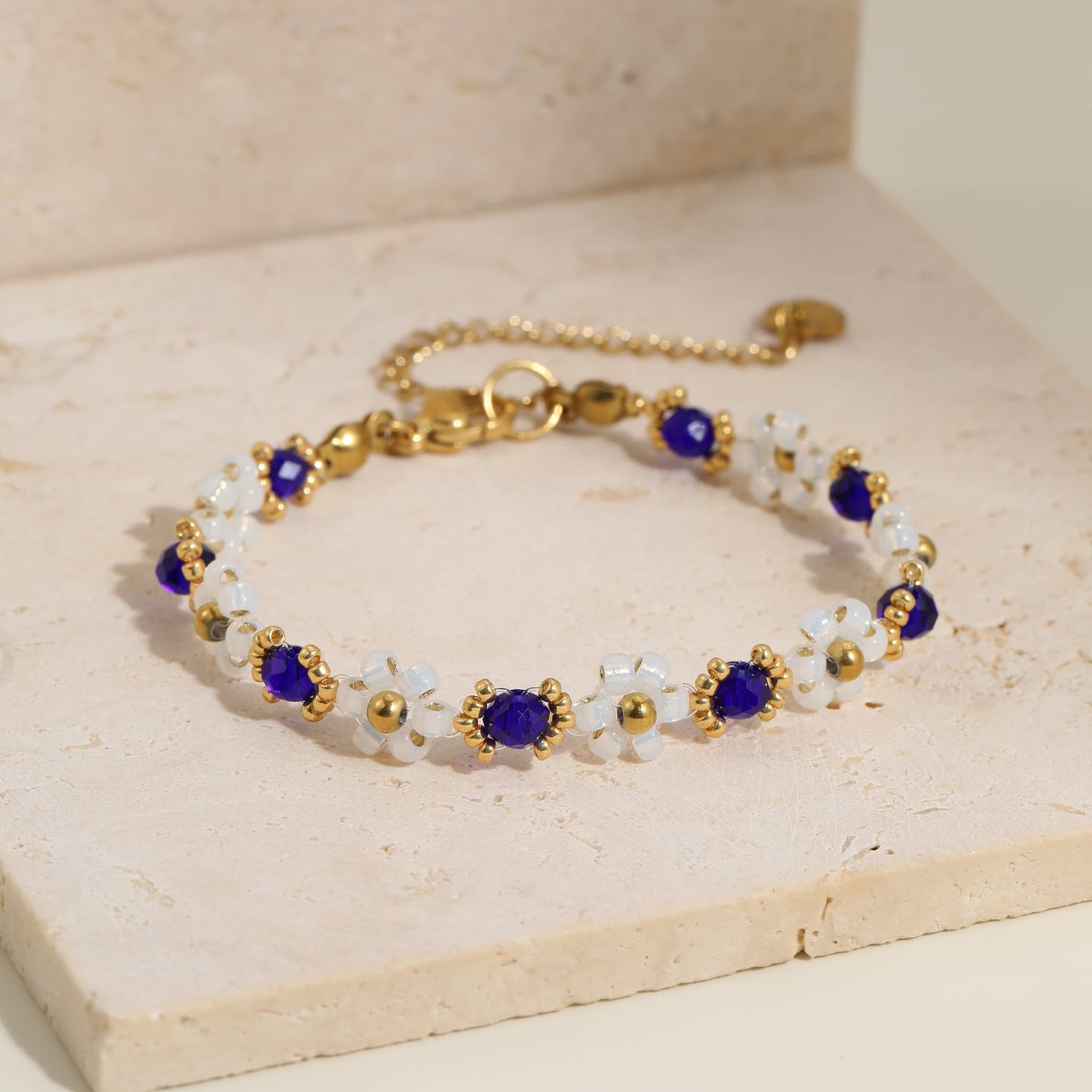 Regal Blue Bloom Bracelet
