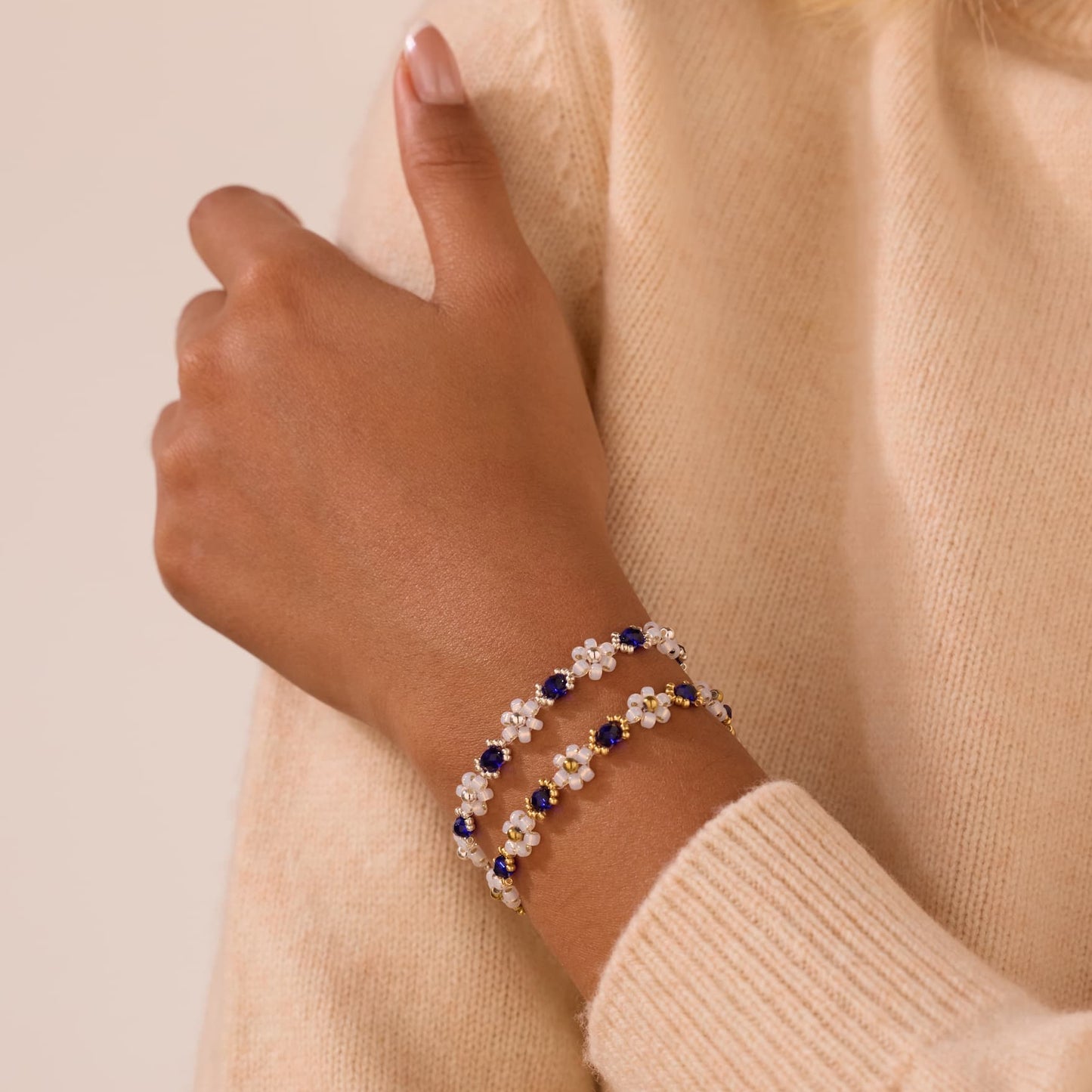 Regal Blue Bloom Bracelet