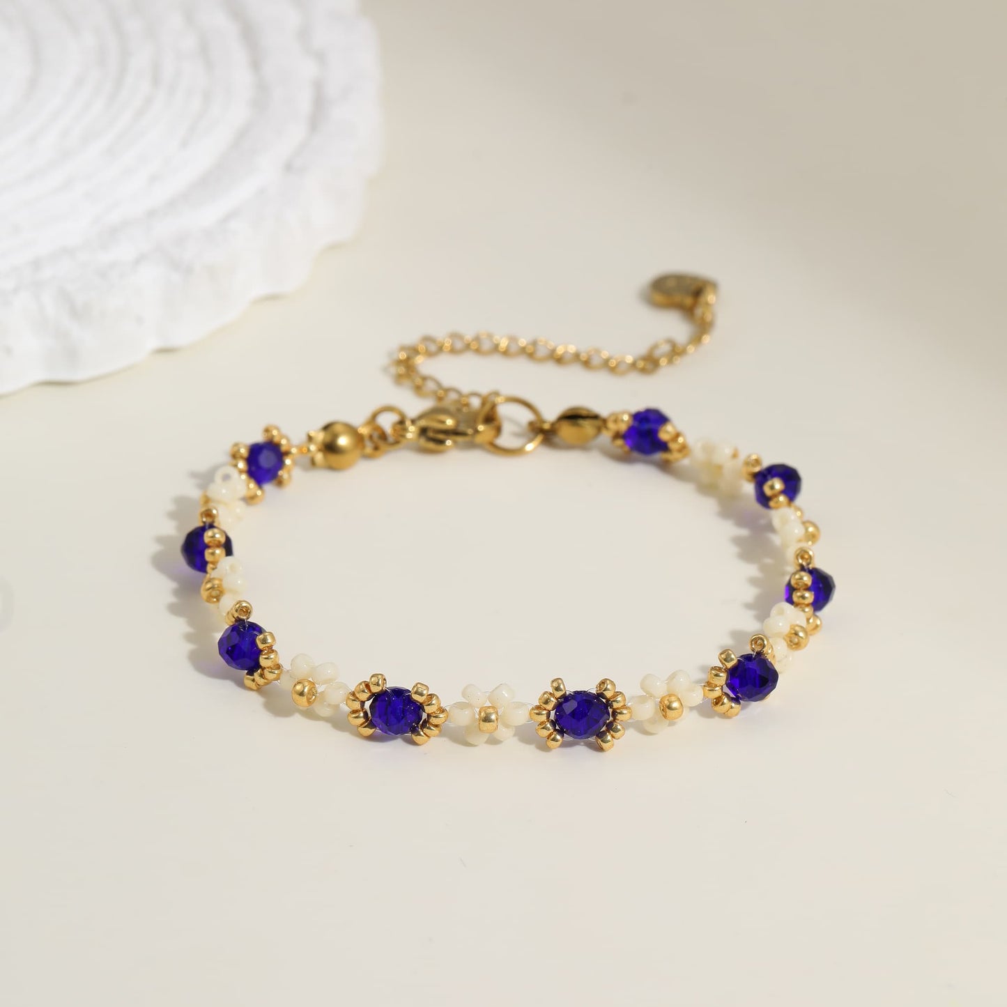 Regal Blue Blossom Bracelet