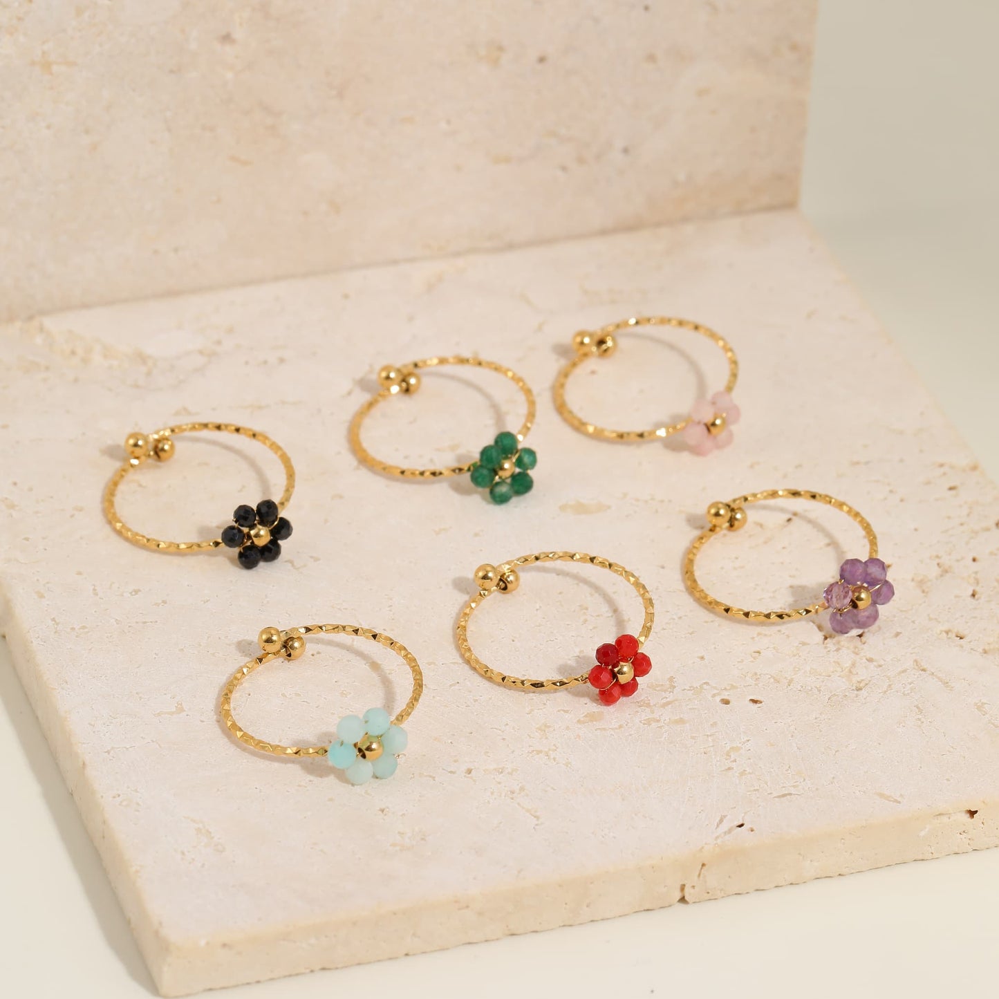 Daisy Adjustable Ring