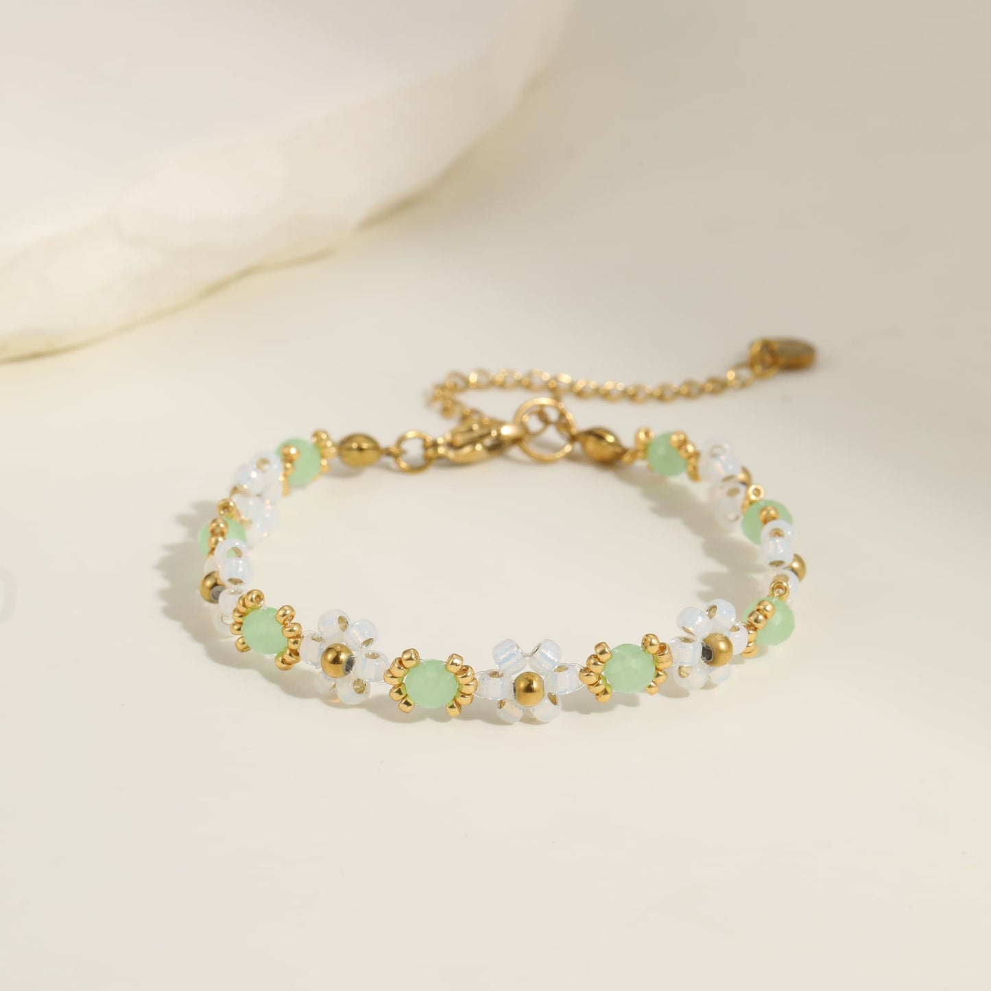 Soft Grass Bloom Bracelet