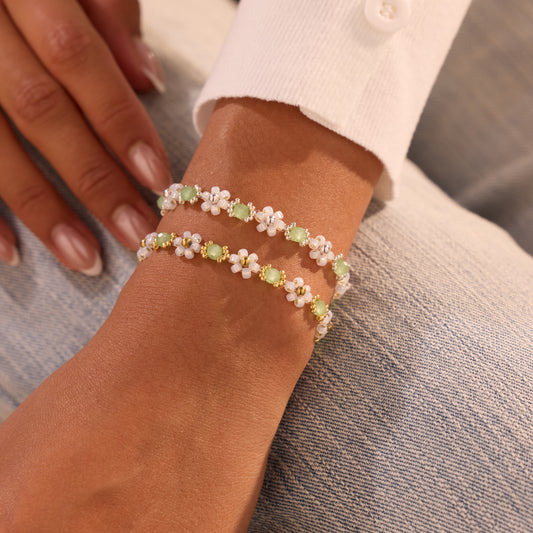 Soft Grass Bloom Bracelet