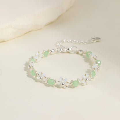 Soft Grass Bloom Bracelet
